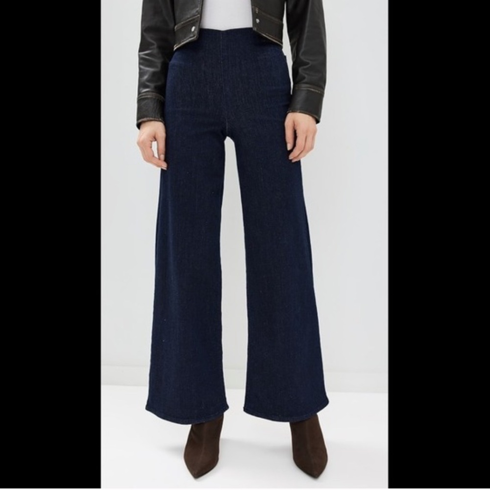 Rag & Bone Women's The Sofia High Rise Ultra Wide Ankle - Small